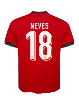 Portugal Ruben Neves #18 Domaci Dres EP 2024 Kratak Rukavima